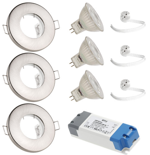Led bad einbaustrahler - led, aqua