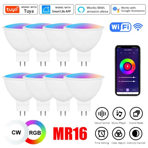 Mr16 led rgb cw - mr16, rgb+cw