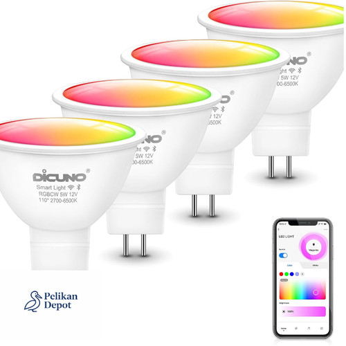 Dicuno gu5 rgb - rgb, mr16