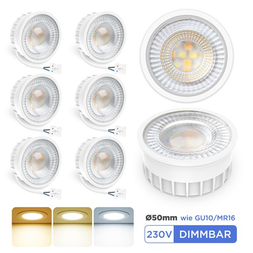 Led modul leuchtmittel gu10 - leuchtmittel, 6w