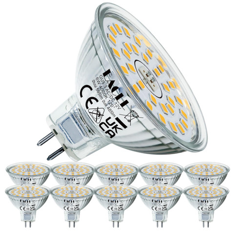 Led reflektorlampe gu5 mr16 - led,
