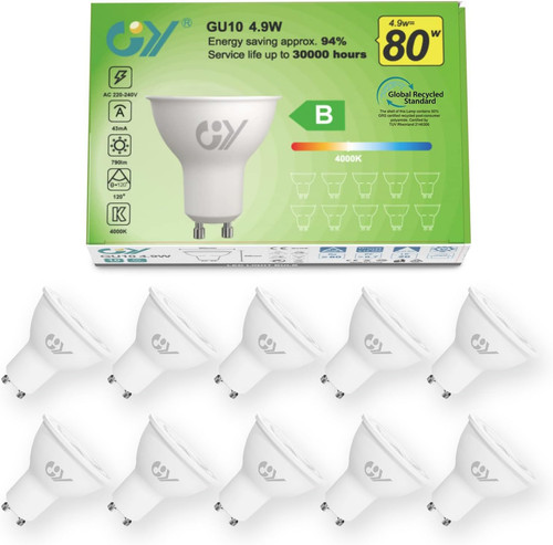 Gu10 led neutralweiss lampe - gy,