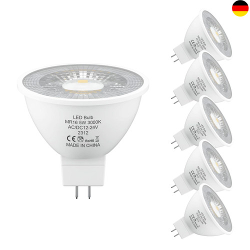 Gu5 led 12v warmweiß - led,